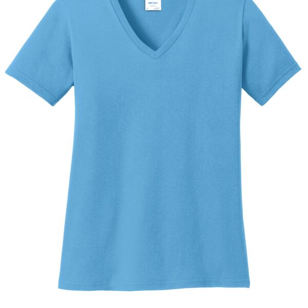 Cotton Women's V-neck Tee Thumbnail