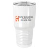 Sublimatable Polar Camel 30 oz. White Vacuum Insulated Tumbler w/Lid-bsai Thumbnail