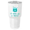 Sublimatable Polar Camel 30 oz. White Vacuum Insulated Tumbler w/Lid-bsai Thumbnail