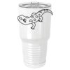 Sublimatable Polar Camel 30 oz. White Vacuum Insulated Tumbler w/Lid-bsai Thumbnail