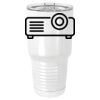 Sublimatable Polar Camel 30 oz. White Vacuum Insulated Tumbler w/Lid-bsai Thumbnail