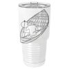 Sublimatable Polar Camel 30 oz. White Vacuum Insulated Tumbler w/Lid-bsai Thumbnail