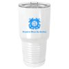 Sublimatable Polar Camel 30 oz. White Vacuum Insulated Tumbler w/Lid-bsai Thumbnail