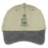 Two Tone Pigment Dyed Cap Thumbnail