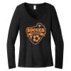 Women's Long Sleeve V Neck Tee Thumbnail