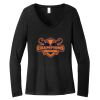 Women's Long Sleeve V Neck Tee Thumbnail