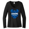 Women's Long Sleeve V Neck Tee Thumbnail