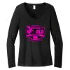 Women's Long Sleeve V Neck Tee Thumbnail