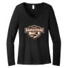 Women's Long Sleeve V Neck Tee Thumbnail