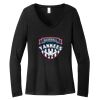 Women's Long Sleeve V Neck Tee Thumbnail