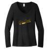 Women's Long Sleeve V Neck Tee Thumbnail