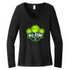 Women's Long Sleeve V Neck Tee Thumbnail