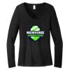 Women's Long Sleeve V Neck Tee Thumbnail