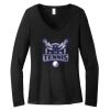 Women's Long Sleeve V Neck Tee Thumbnail