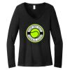 Women's Long Sleeve V Neck Tee Thumbnail