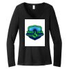 Women's Long Sleeve V Neck Tee Thumbnail