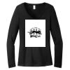 Women's Long Sleeve V Neck Tee Thumbnail