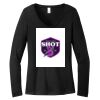 Women's Long Sleeve V Neck Tee Thumbnail