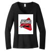 Women's Long Sleeve V Neck Tee Thumbnail