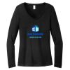 Women's Long Sleeve V Neck Tee Thumbnail