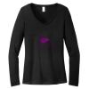 Women's Long Sleeve V Neck Tee Thumbnail