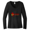 Women's Long Sleeve V Neck Tee Thumbnail