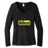Women's Long Sleeve V Neck Tee Thumbnail