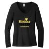 Women's Long Sleeve V Neck Tee Thumbnail