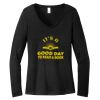 Women's Long Sleeve V Neck Tee Thumbnail