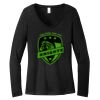 Women's Long Sleeve V Neck Tee Thumbnail