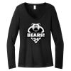 Women's Long Sleeve V Neck Tee Thumbnail