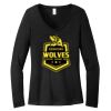 Women's Long Sleeve V Neck Tee Thumbnail