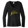 Women's Long Sleeve V Neck Tee Thumbnail
