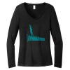 Women's Long Sleeve V Neck Tee Thumbnail