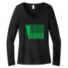Women's Long Sleeve V Neck Tee Thumbnail