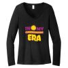 Women's Long Sleeve V Neck Tee Thumbnail