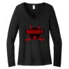 Women's Long Sleeve V Neck Tee Thumbnail