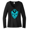 Women's Long Sleeve V Neck Tee Thumbnail