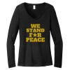 Women's Long Sleeve V Neck Tee Thumbnail