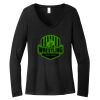 Women's Long Sleeve V Neck Tee Thumbnail