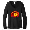 Women's Long Sleeve V Neck Tee Thumbnail