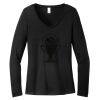 Women's Long Sleeve V Neck Tee Thumbnail