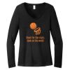 Women's Long Sleeve V Neck Tee Thumbnail