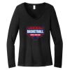Women's Long Sleeve V Neck Tee Thumbnail