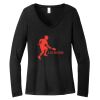 Women's Long Sleeve V Neck Tee Thumbnail