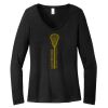 Women's Long Sleeve V Neck Tee Thumbnail