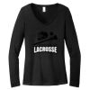 Women's Long Sleeve V Neck Tee Thumbnail