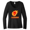 Women's Long Sleeve V Neck Tee Thumbnail