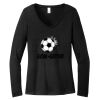 Women's Long Sleeve V Neck Tee Thumbnail