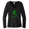 Women's Long Sleeve V Neck Tee Thumbnail